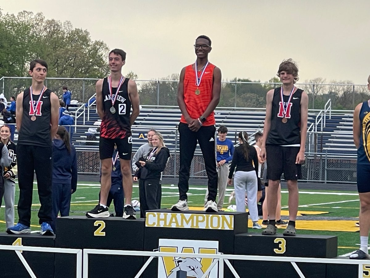 Jsims822's tweet photo. Great way to go out in your last Mercer County Invite, back to back 3200 meter champion with a time of 10:08, couldn’t be more proud!@BobGreenburg https://t.co/fPw3Ozubju