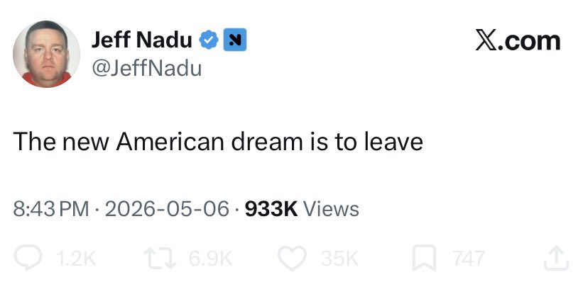 -5000 Jeff Nadu is still in the US by 2030 and still trying to get rehired at Barstool