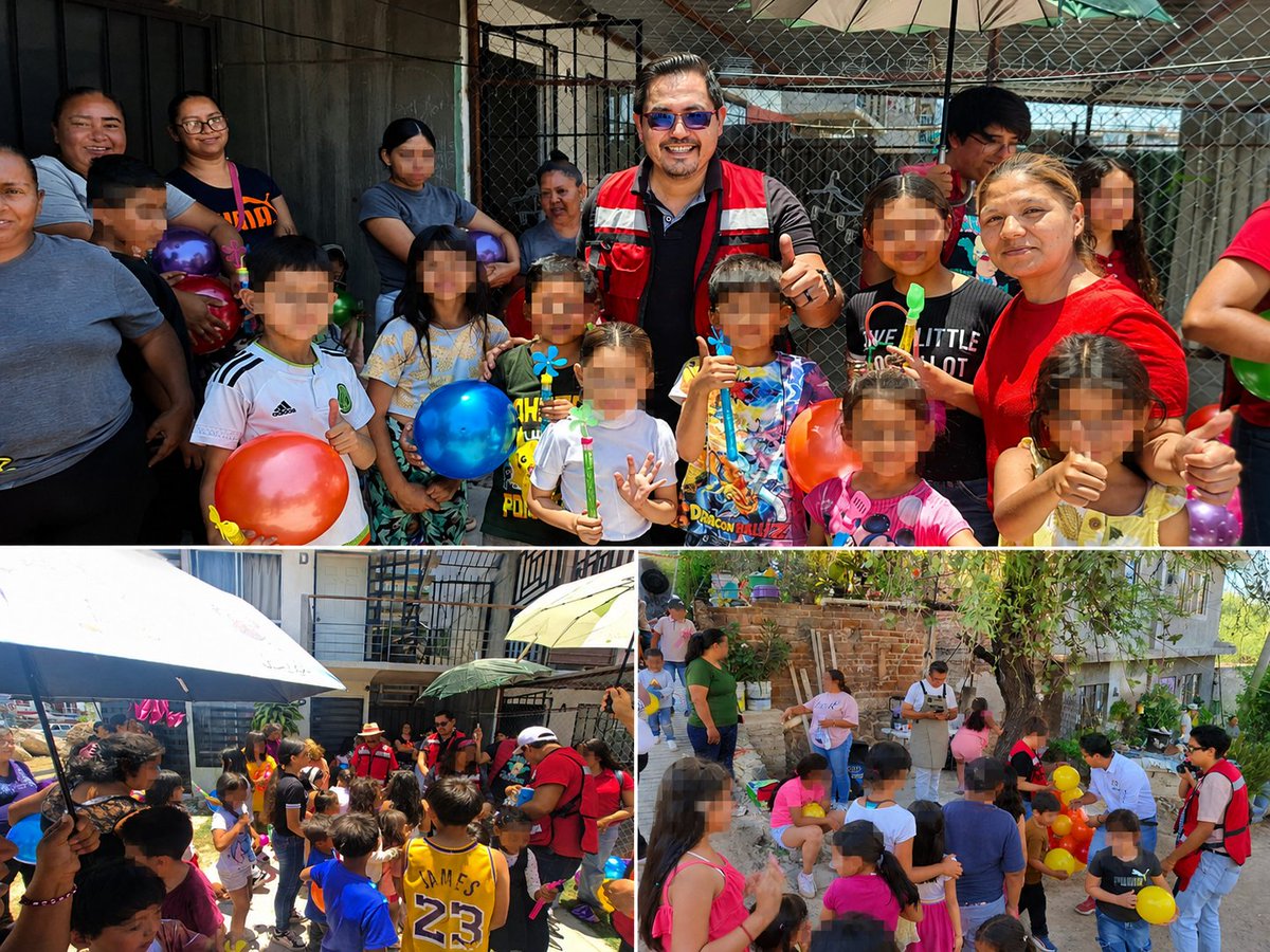 PRILeonCM's tweet photo. En el PRI León creemos que cada niña y cada niño merece crecer con alegría, oportunidades y esperanza. 💫

Seguimos recorriendo nuestras colonias y calles. 
¡Porque León merece más, mucho más! 🙌

#LeónMereceMás #PRILEON #DíaDelNiño #ProInfancias #TadeoPresidente https://t.co/tesMu4NAw6