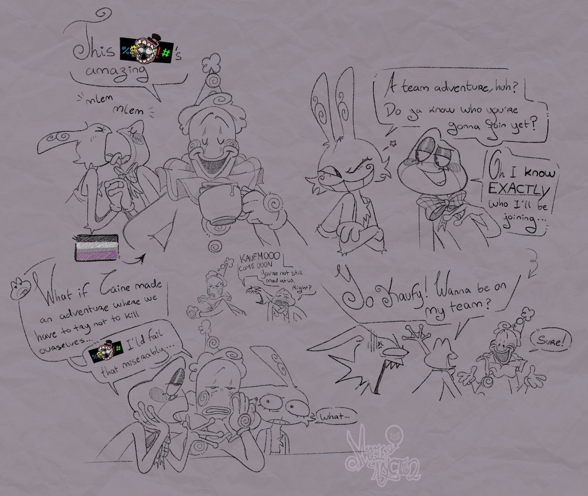 Had a shitty day at uni so I said fuck my assignments for today and doodled some #chillfellas instead 🤡🐰🐸