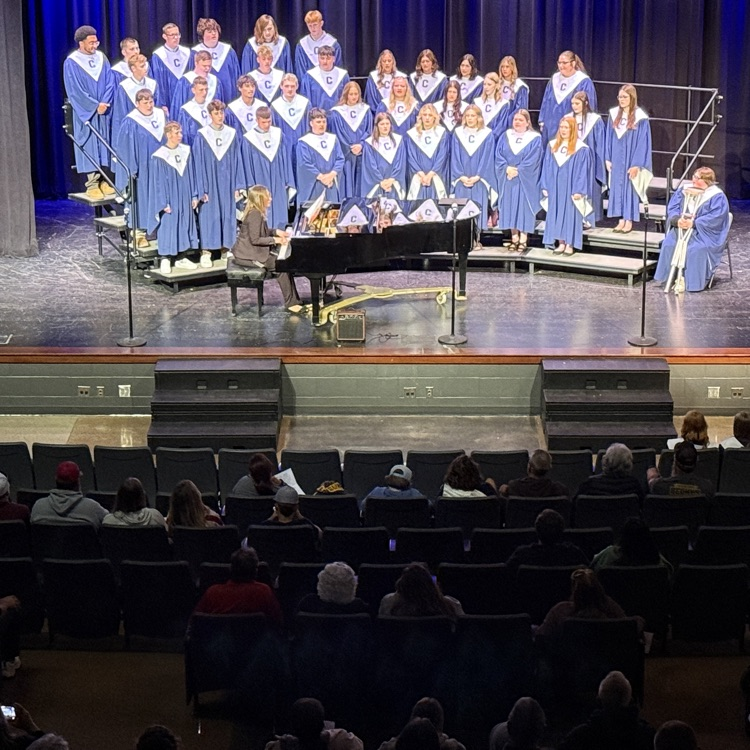 CHSBlueDevilSec's tweet photo. The Concert Choir is doing a fantastic job this evening. https://t.co/MIn2x1rrsv