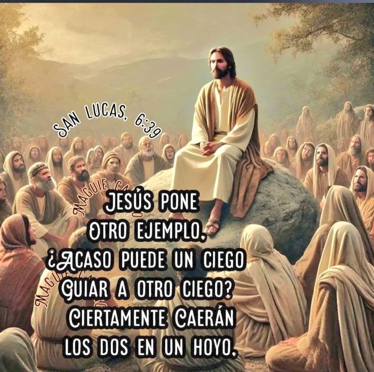 Lucas:6:40.📖🔥✨
El Discípulo no es Superior a  su Maestro, más todo el que fuere Perfeccionado, será como su Maestro,