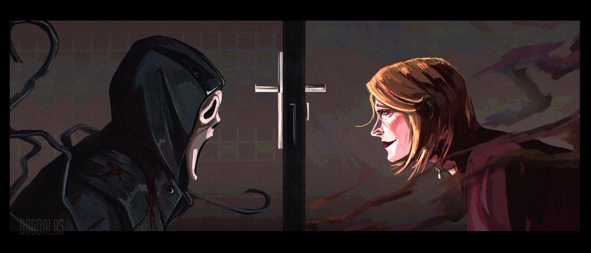 _Dagdalas_'s tweet photo. ghostaria 🔪🦋
#ghostface #dannyjohnson #mariasilenthill #dbdfanart https://t.co/HrUd7W4jfe