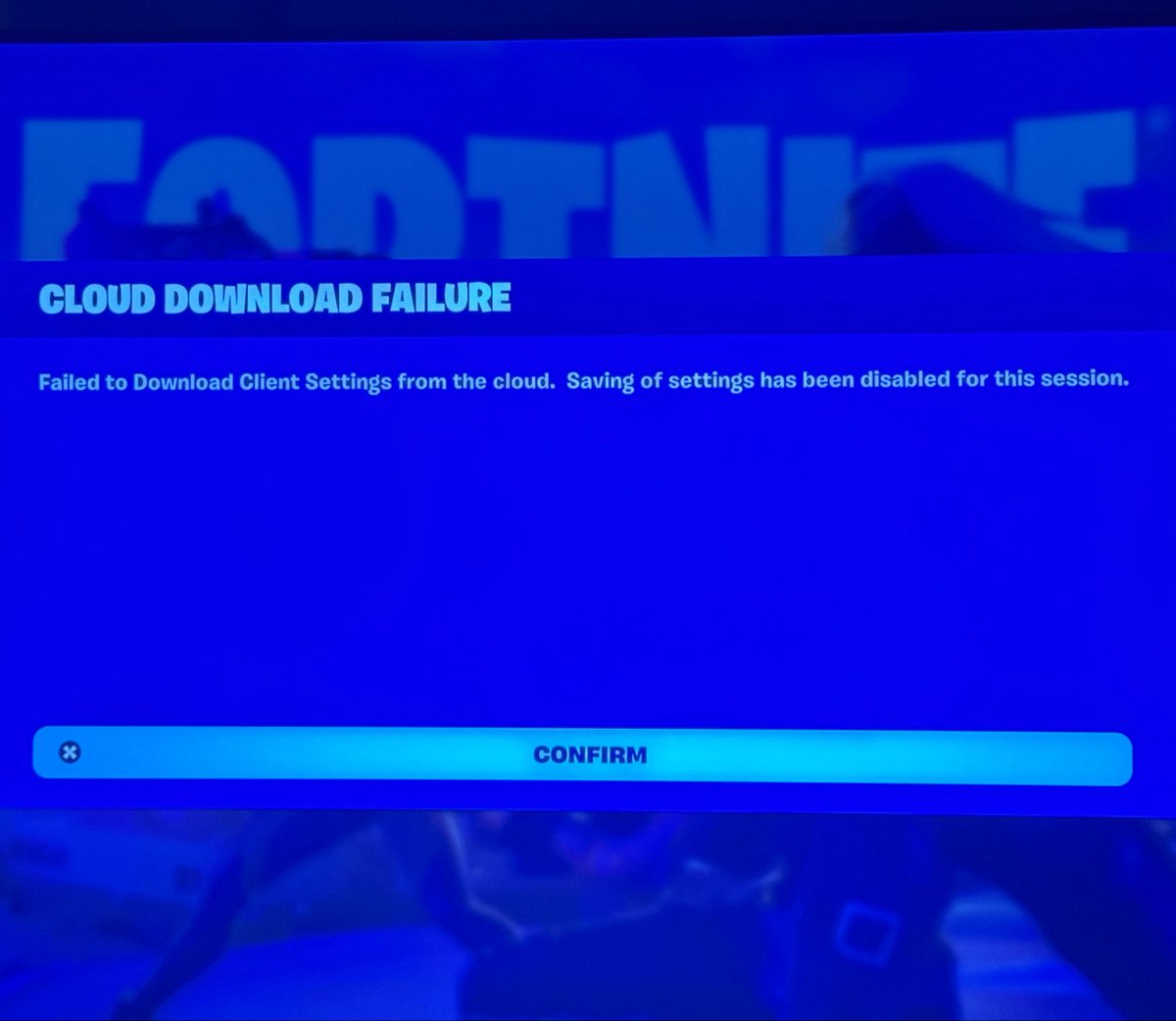 keyairamac's tweet photo. @FortniteStatus Wtf does this mean?? https://t.co/V5L0B8ABH8