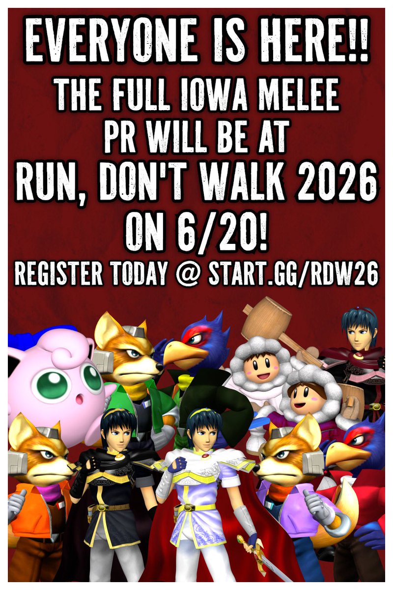 Run, Don't Walk 2026 - Jun 20th! tweet media