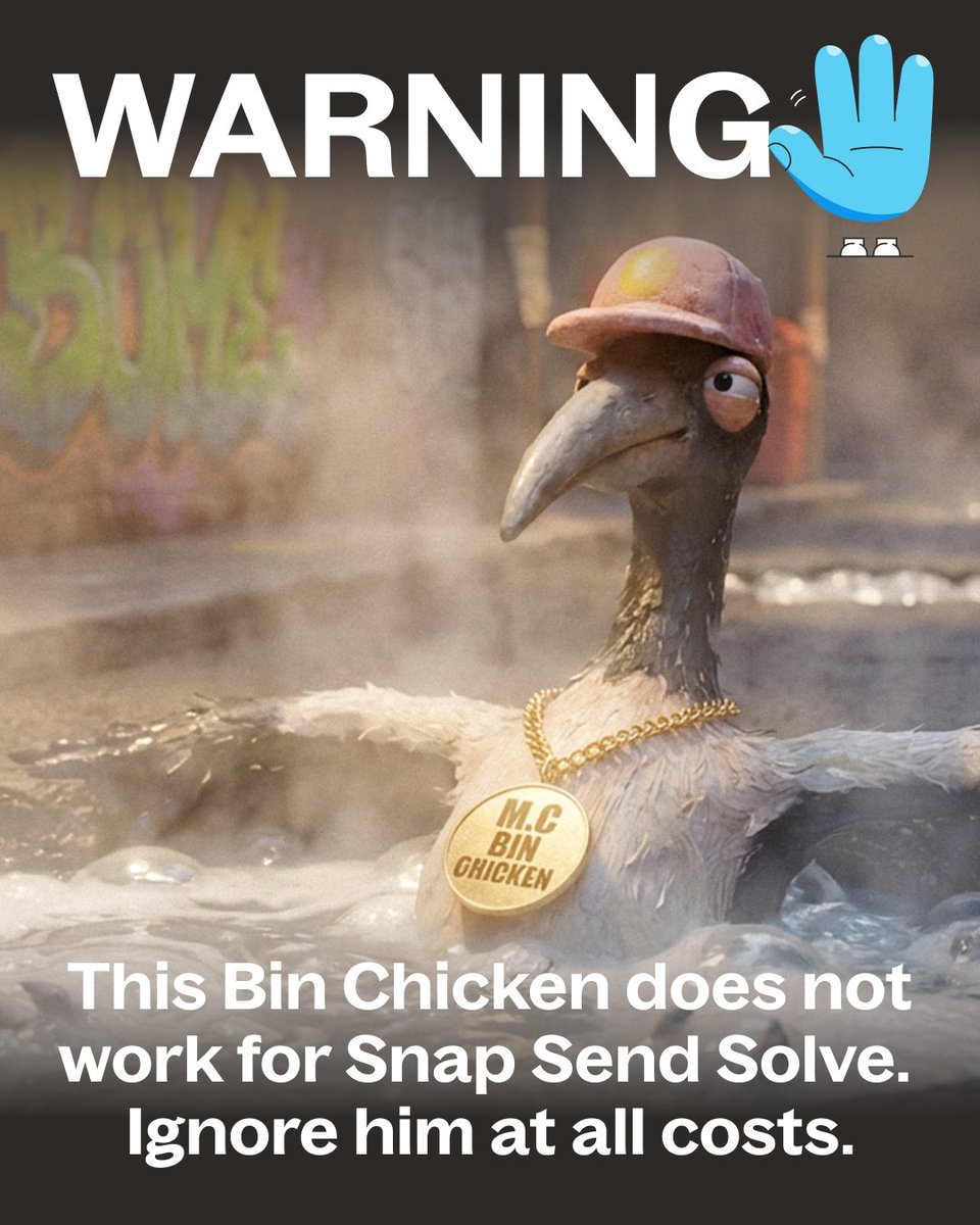 Snap Send Solve tweet media