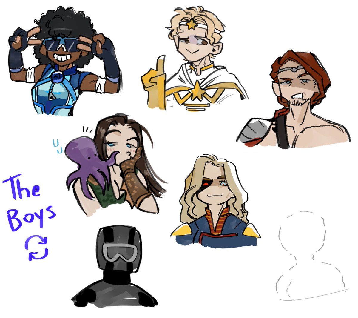 Some genderbent the boys characters and notably the OG seven
