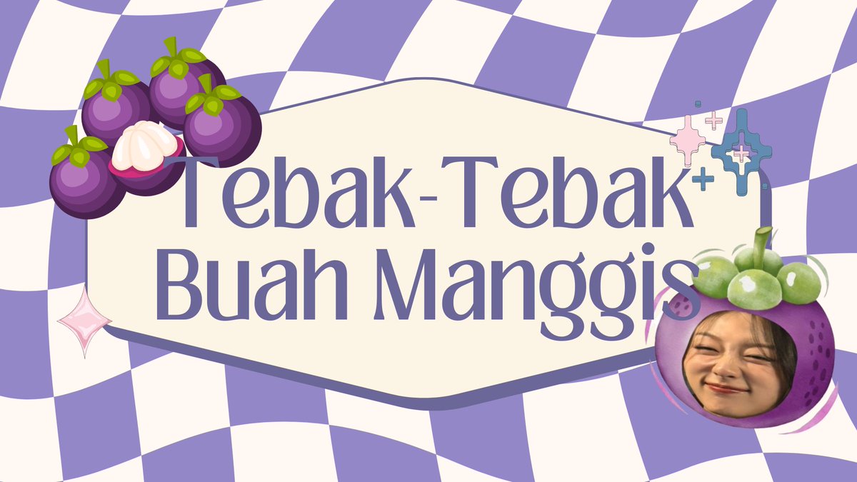 happyeinnie's tweet photo. ㅤㅤ
ㅤㅤ
Play with Yeinnie
Tebak-Tebak Buah Manggis
Jum’at, 08 Mei 2026
ㅤㅤ
ㅤㅤ https://t.co/dHJ3bMWI1R