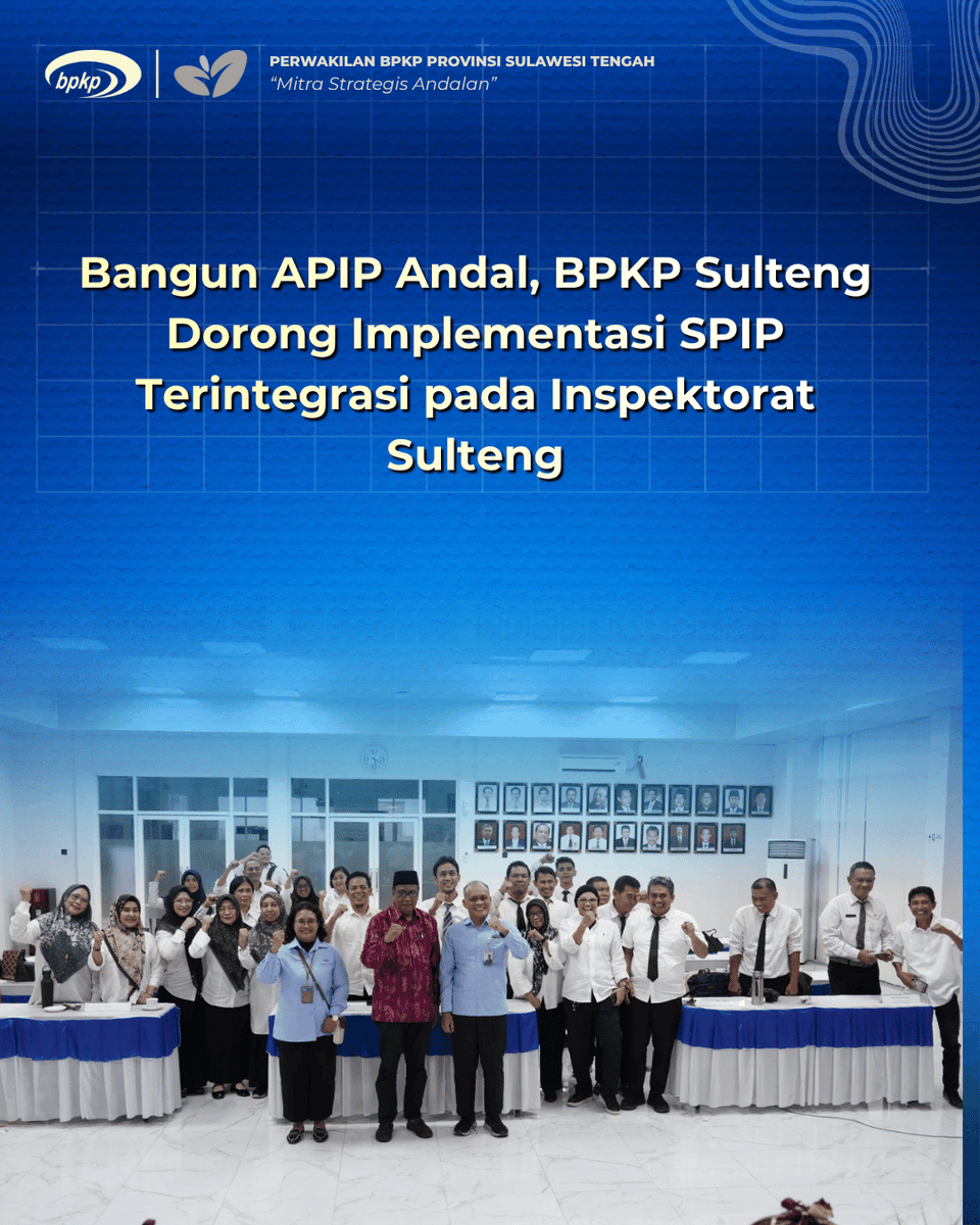 BPKP Provinsi Sulawesi Tengah (@bpkp_sulteng) / Posts / X