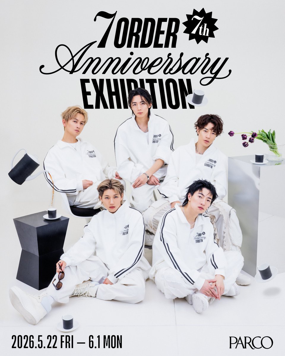 7order_official's tweet photo. ／
 7ORDER 7TH Anniversary EXHIBITION
＼

渋谷パルコにて開催する #7ORDER7周年 を記念した展覧会にて、ZINEのお渡し会の実施が決定‼️

📅5月26日（火）15:00〜19:00
📍渋谷PARCO B1F 会場内

▼詳しくはこちら
https://t.co/rzLtCqIswO

#7ORDER #SevenOrder https://t.co/cqNVGx7OHR