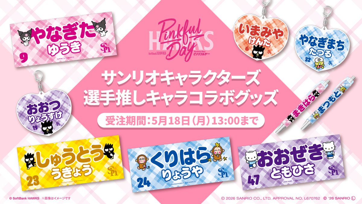 🎀サンリオキャラクターズコラボグッズ🎀 ＼ かわいいサンリオの