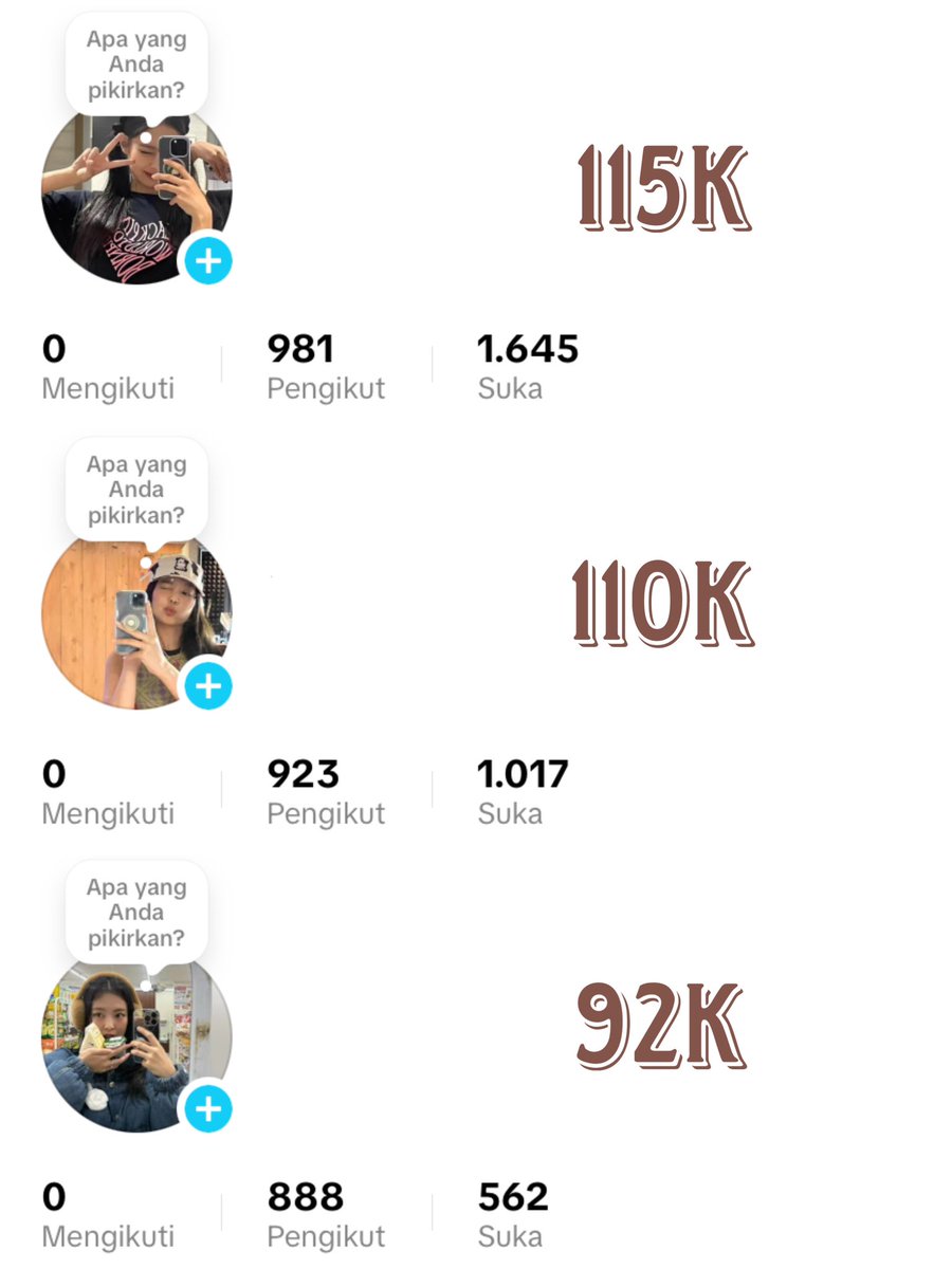anya ; jual akun tiktok ready pinned tweet media