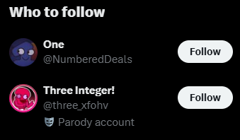Four tweet media