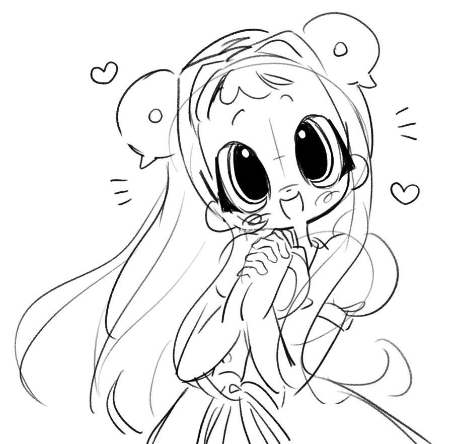 Qyuvia's tweet photo. Nene doodle :3 https://t.co/IS7DiRHLzX