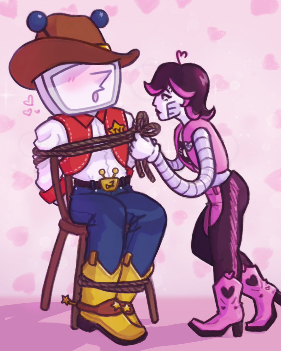 cowboys 

#deltarune #tenna #mettatenna #mettaton