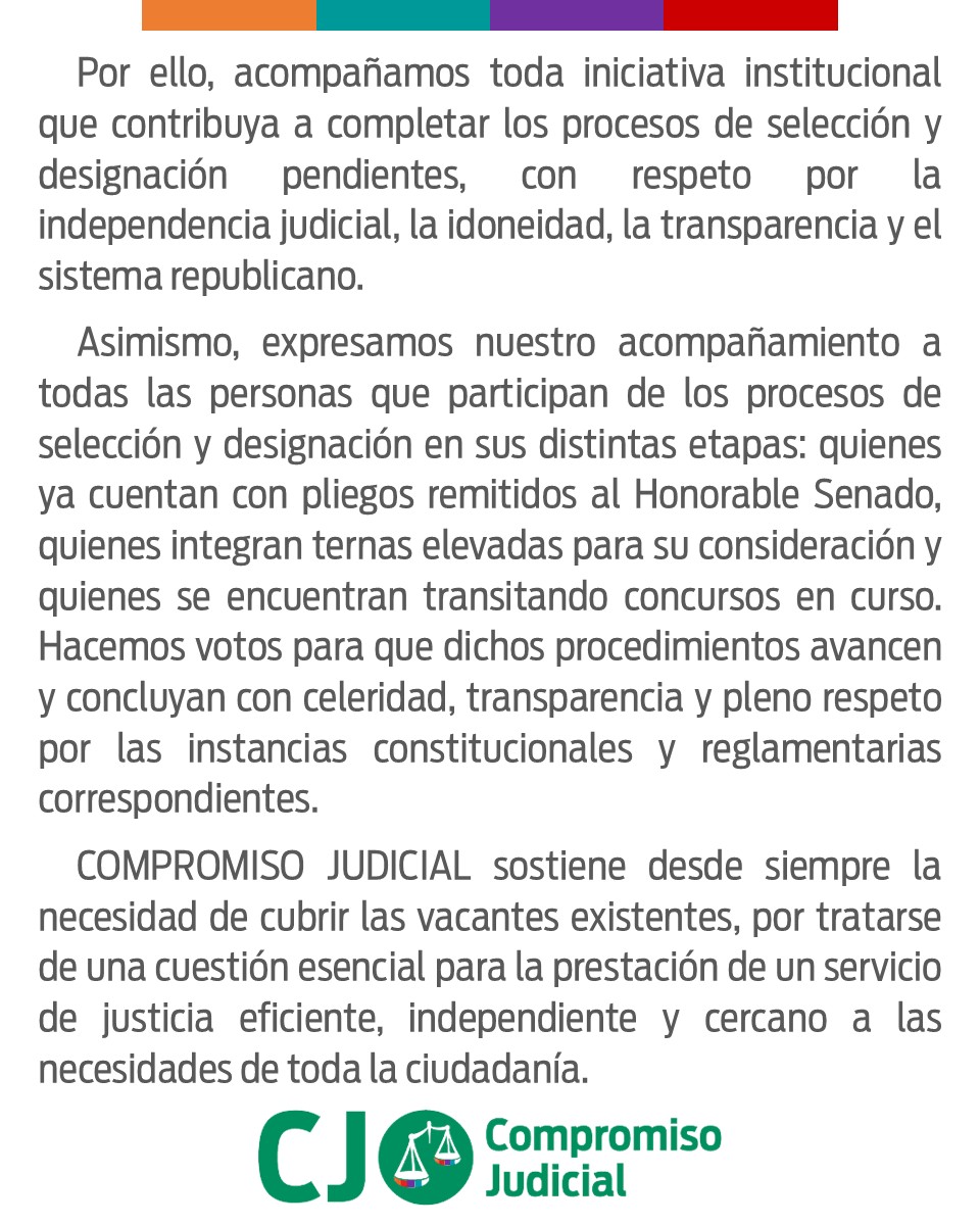 Compromiso Judicial tweet media
