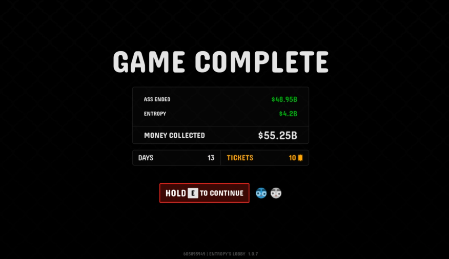 EntoropiDesu's tweet photo. @tenstackstudios I LOVE YOUR GAME SO MUCHHH
shoutout to my friend who for some reason cannot stop winning on dragon tower I never would've made it without them <3 (also we won the coin flip bc of me mhm mhm) https://t.co/hoC7AUBNIm