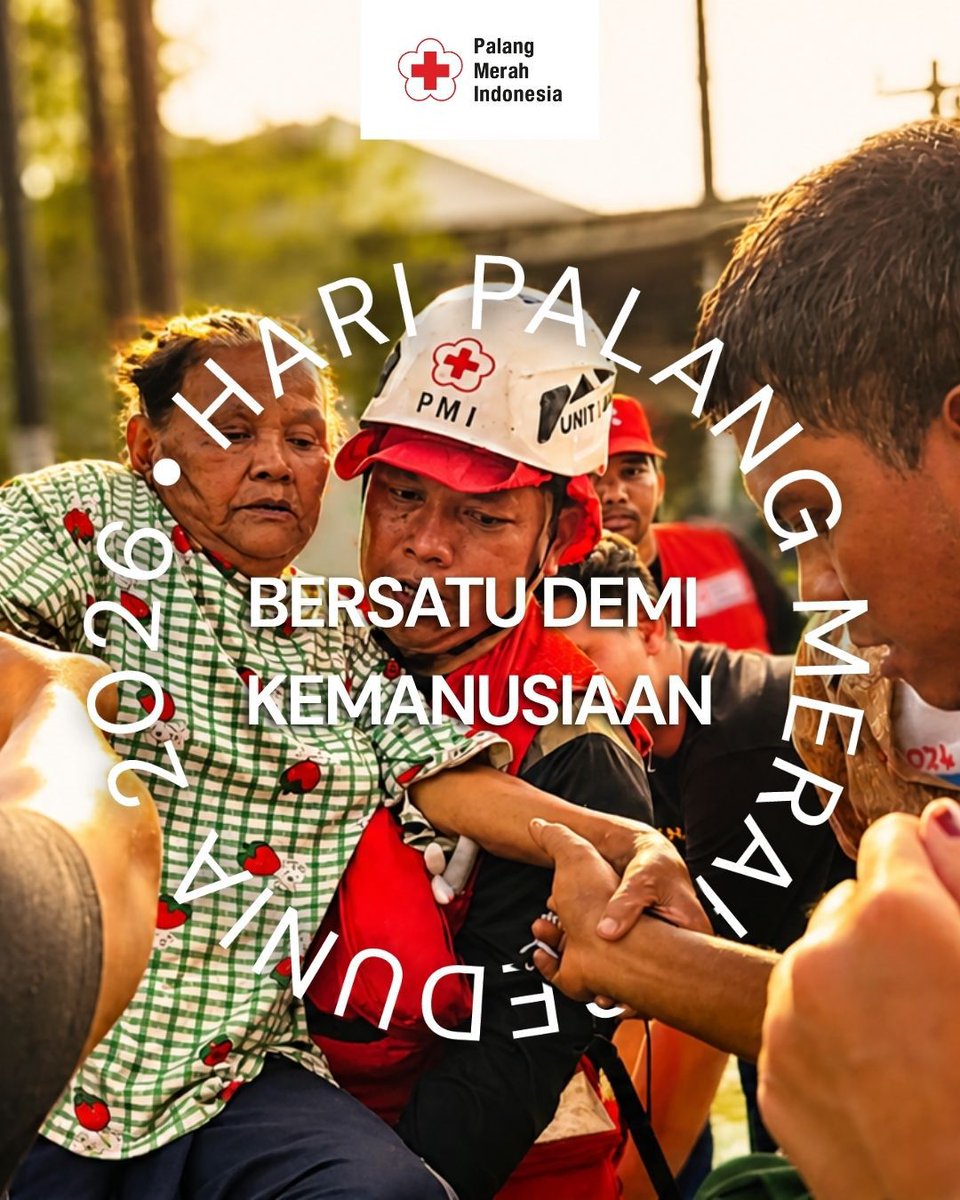 pmi_mateng's tweet photo. Caption :
Selamat memperingati RCRC Day 2026!
Terus bergerak, terus mengabdi, dan terus bersatu demi kemanusiaan.

Dengan semangat “Bersatu Demi Kemanusiaan”, kita percaya bahwa kepedulian kecil yang dilakukan bersama dapat menciptakan dampak besar bagi dunia.
#rcdcday https://t.co/LPa7Lwpp19