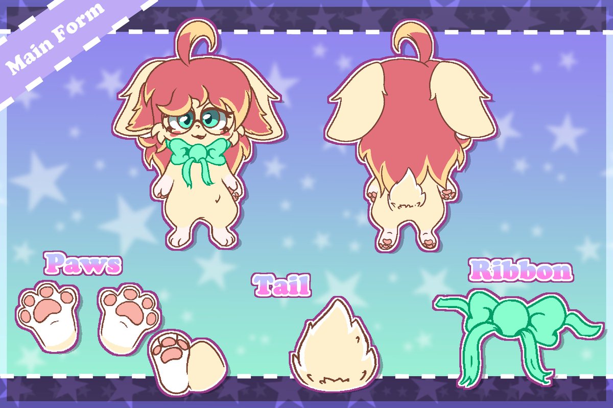 Daromius's tweet photo. behold, a reference sheet for the almighty Amber~

I decided to give each form their own ref to keep things cleaner, there are some small but important differences in each version :> https://t.co/RVLeQGYit9