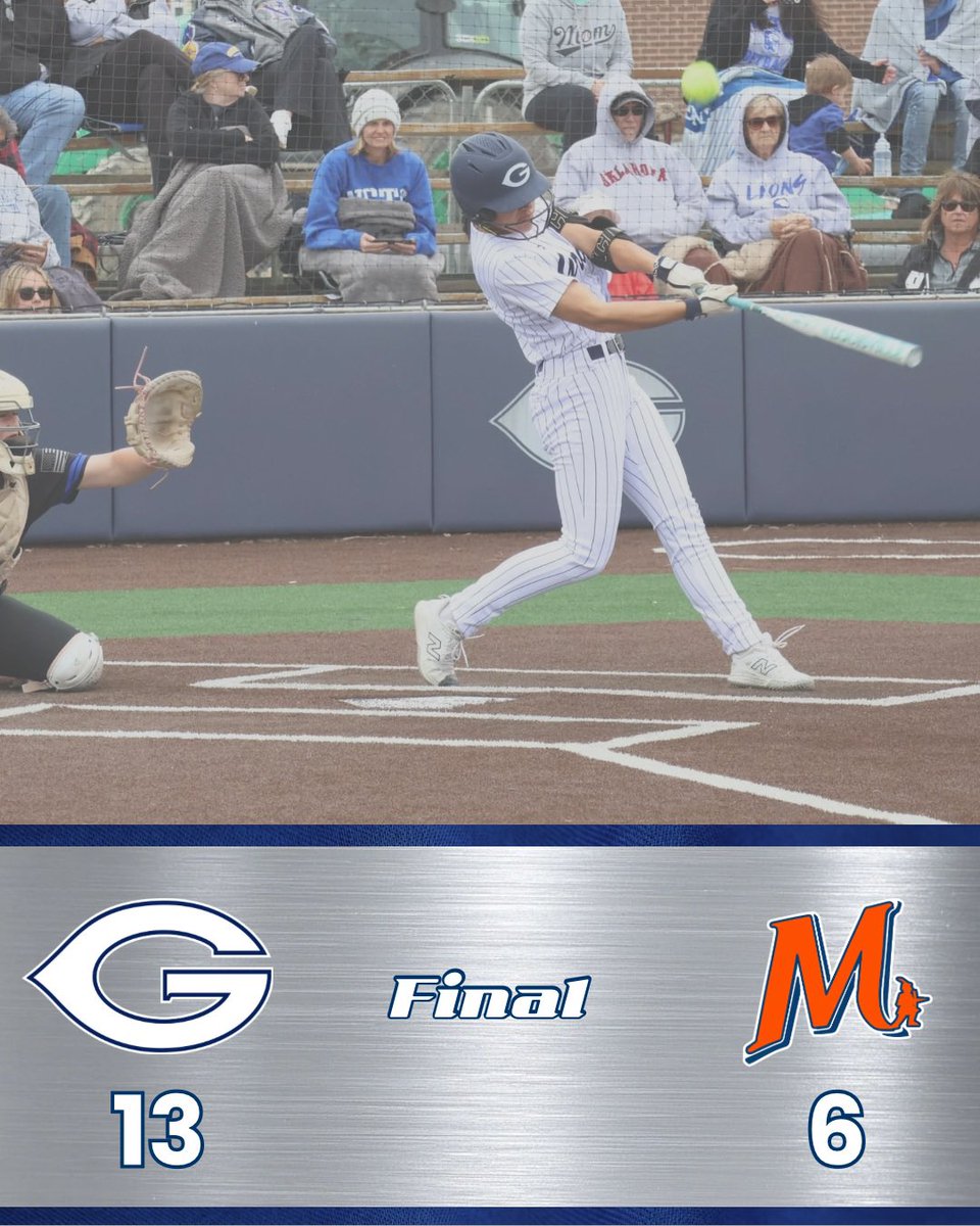 gclvsoftball's tweet photo. Back in the win column to split the DH with No. 8 McLennan! #GWAY 

-Carolyn Koval: 2-4, 2-2B, 5 RBI 
-Aniyah Pequeno: 4-5, 2 RBI 
-Brynlie Dunkin: 1-1, 2 RBI 
-Maile Larsen: 2-3, RBI 
-Addisyn Cox: RBI 
-Matti Matthews/Jaclyn Draeger: 2 H each 
-Paisley Needham: 1-4 https://t.co/WtVRefTIrl