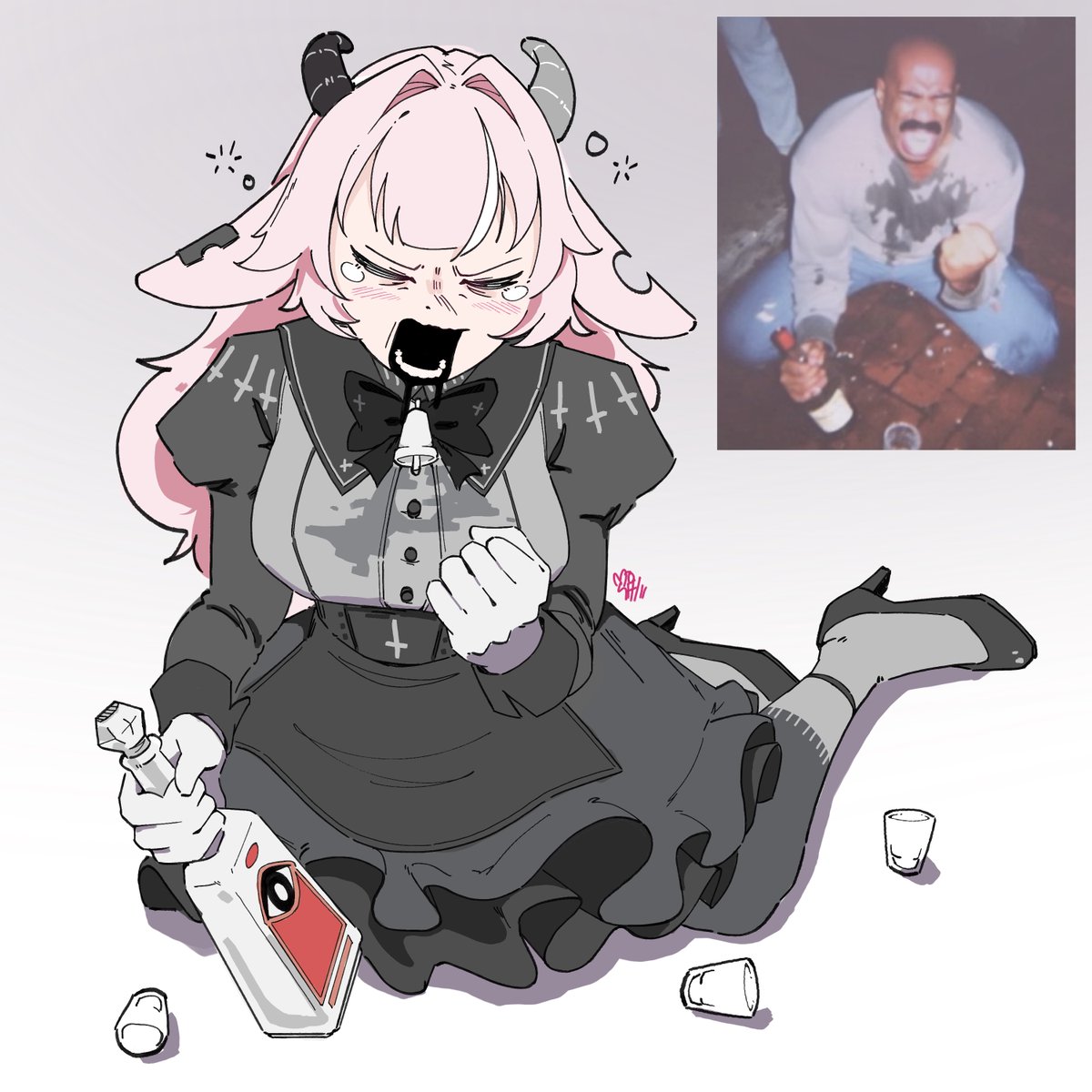 _moshiiii_'s tweet photo. Is… she ok?… #FemmeFA #ファムFA https://t.co/oMWpHq15m6
