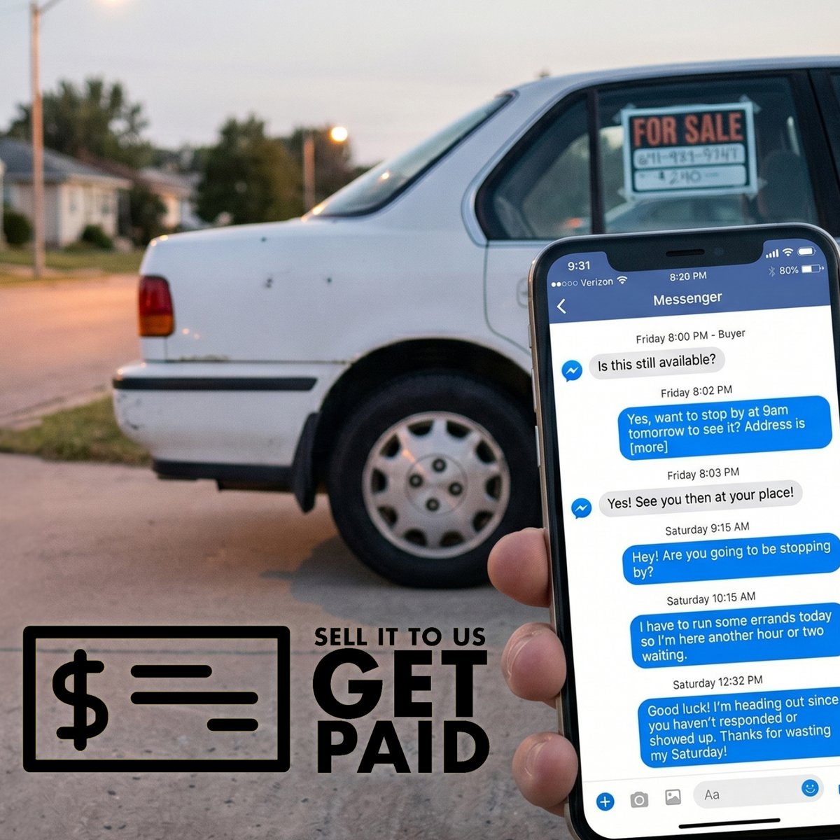 kendallfordbend's tweet photo. Tired of no-shows? We make selling your car easy. Skip the hassle and sell to us for a stress-free experience. LEARN MORE >>
https://t.co/VTJSiOj3L6
#sellcar #bend #bendlife #bendor #kendallfordofbend #easyprocess #stressfree #selldirectly #kendallauto https://t.co/A9Hu6GXbrj