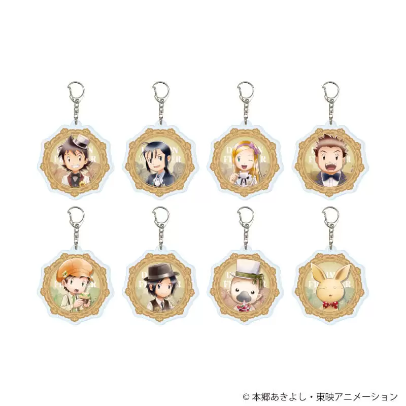 商品のご紹介】 『デジモンフロンティア』 アクリルキーホルダー(全8種