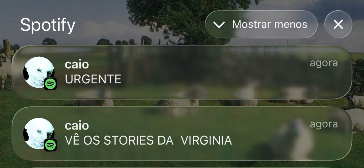 nunca achei q receberia esse tipo de mensagem