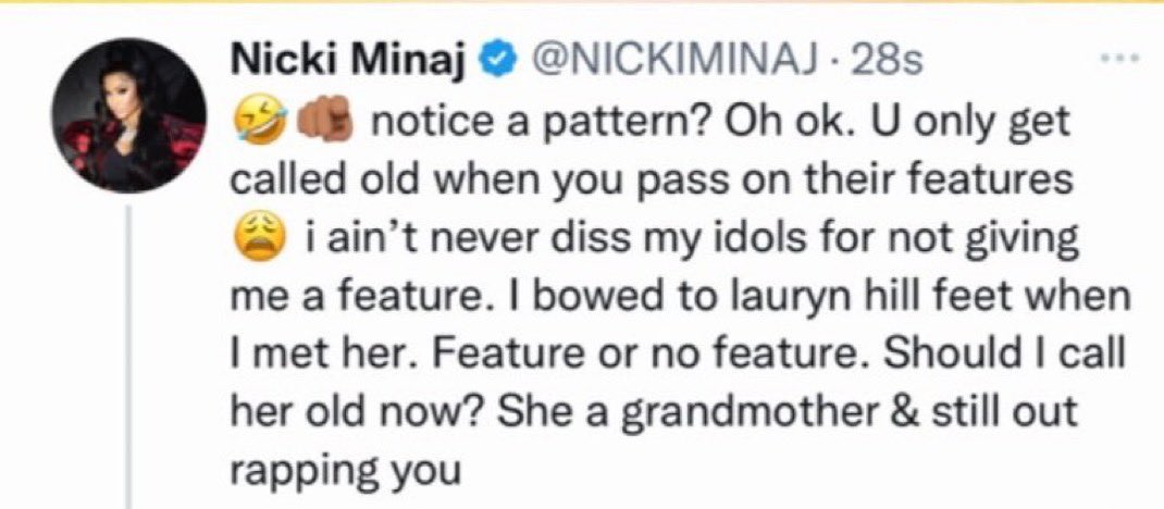 she a grandmother &amp; still out rapping you