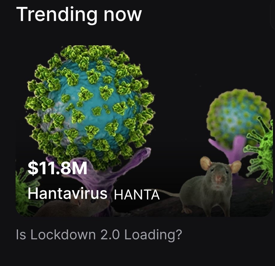 TortillasTown's tweet photo. I said It and I don't miss when I call memes in the millions 

95% hit ratio 

OG hantavirus blew the 10m 

OG hondius the ship

CA:

2twbrhd2euo8DLZRsGxVHn8CDVbAVSeRukEBxfstpump

Note fuck sabbotagers

Bundled farm:

EKZQYuPfCCyUm5V55U6QdCUbvWnTKDXkjReactvu6Bxw https://t.co/b2Xiikrz55