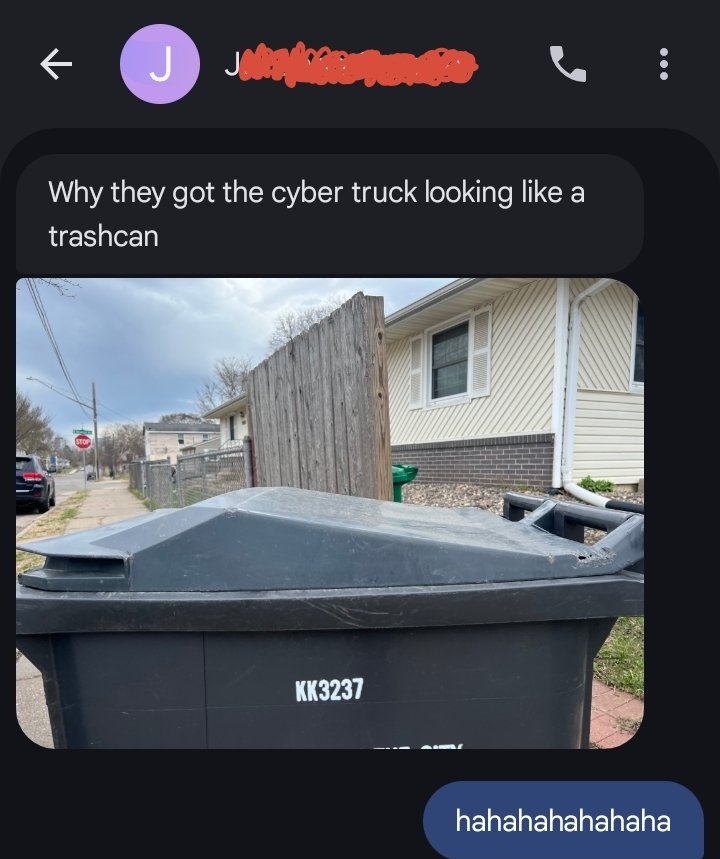 signed_DN's tweet photo. @elonmusk My daughter said the funniest think about the Cybertruck the other day https://t.co/gH0w9ypm9m