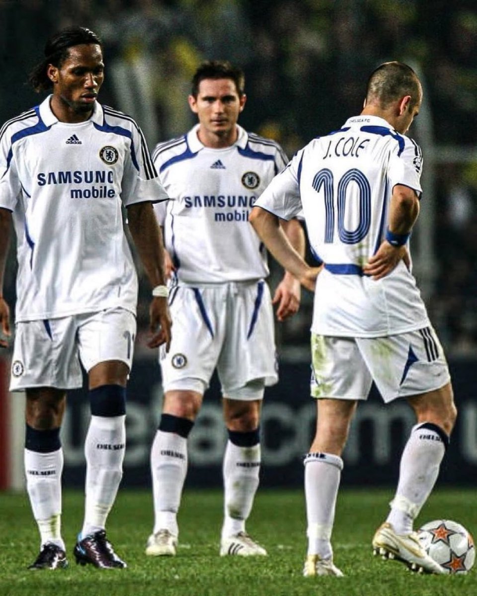 futnostalgico's tweet photo. Drogba, Lampard e Joe Cole no Chelsea 🥰 https://t.co/3LEd2IvX0X