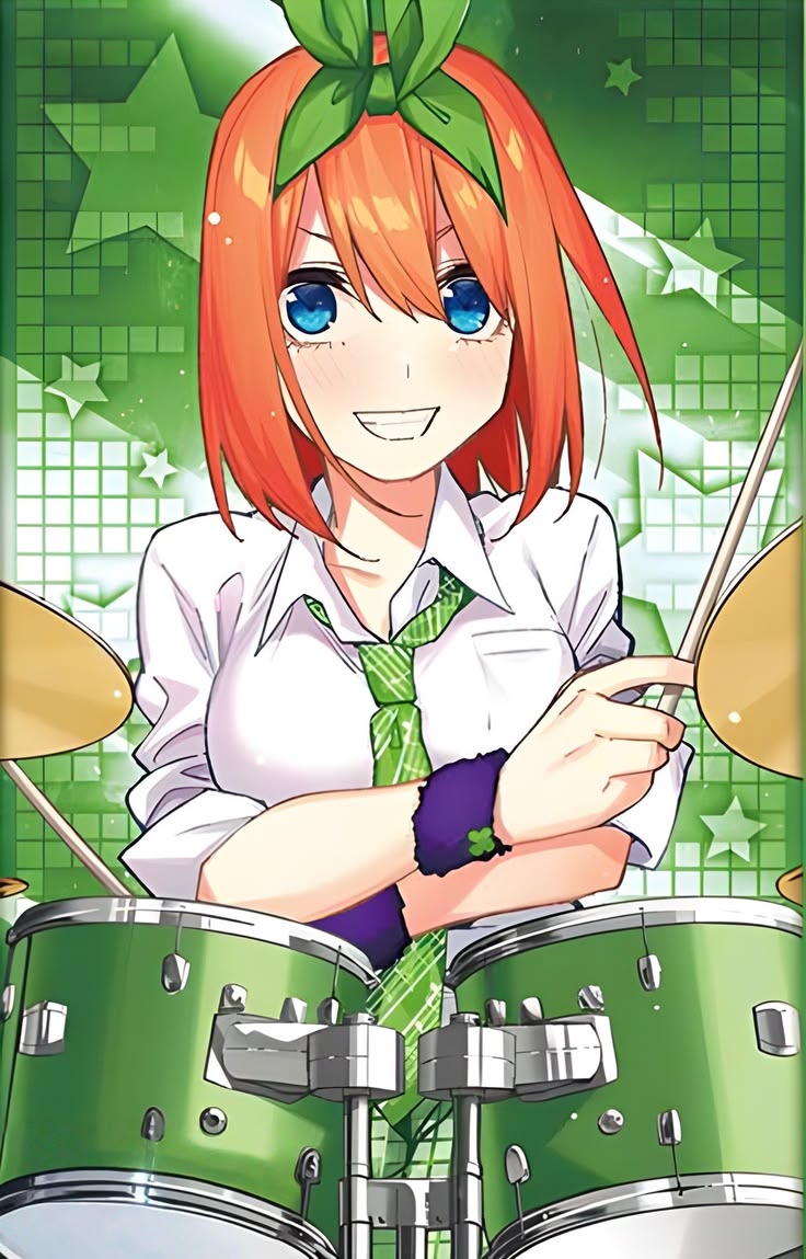 Yotsuba Nakano PNG 🍀 tweet media