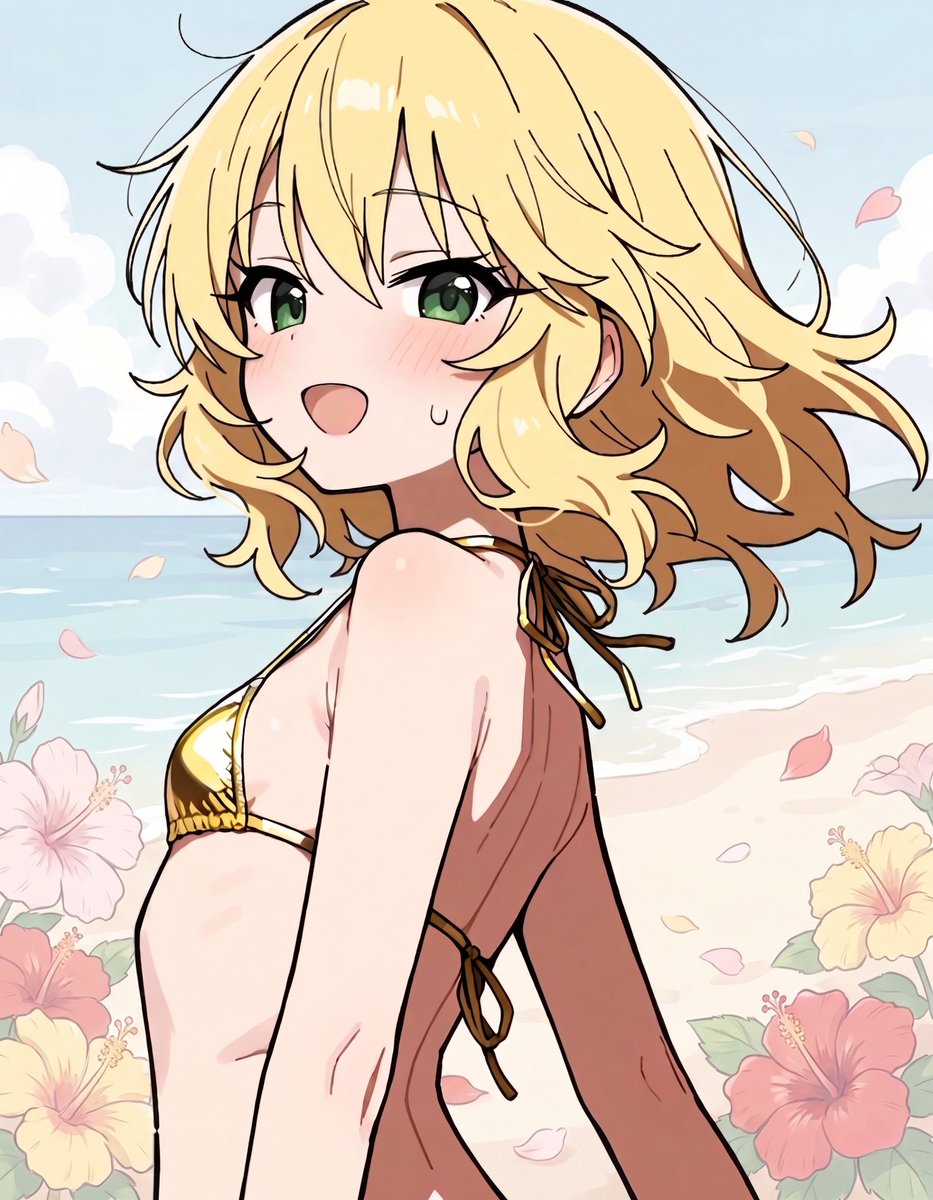 ゴールデンウィークの名残の櫻井桃華 #AI華金部