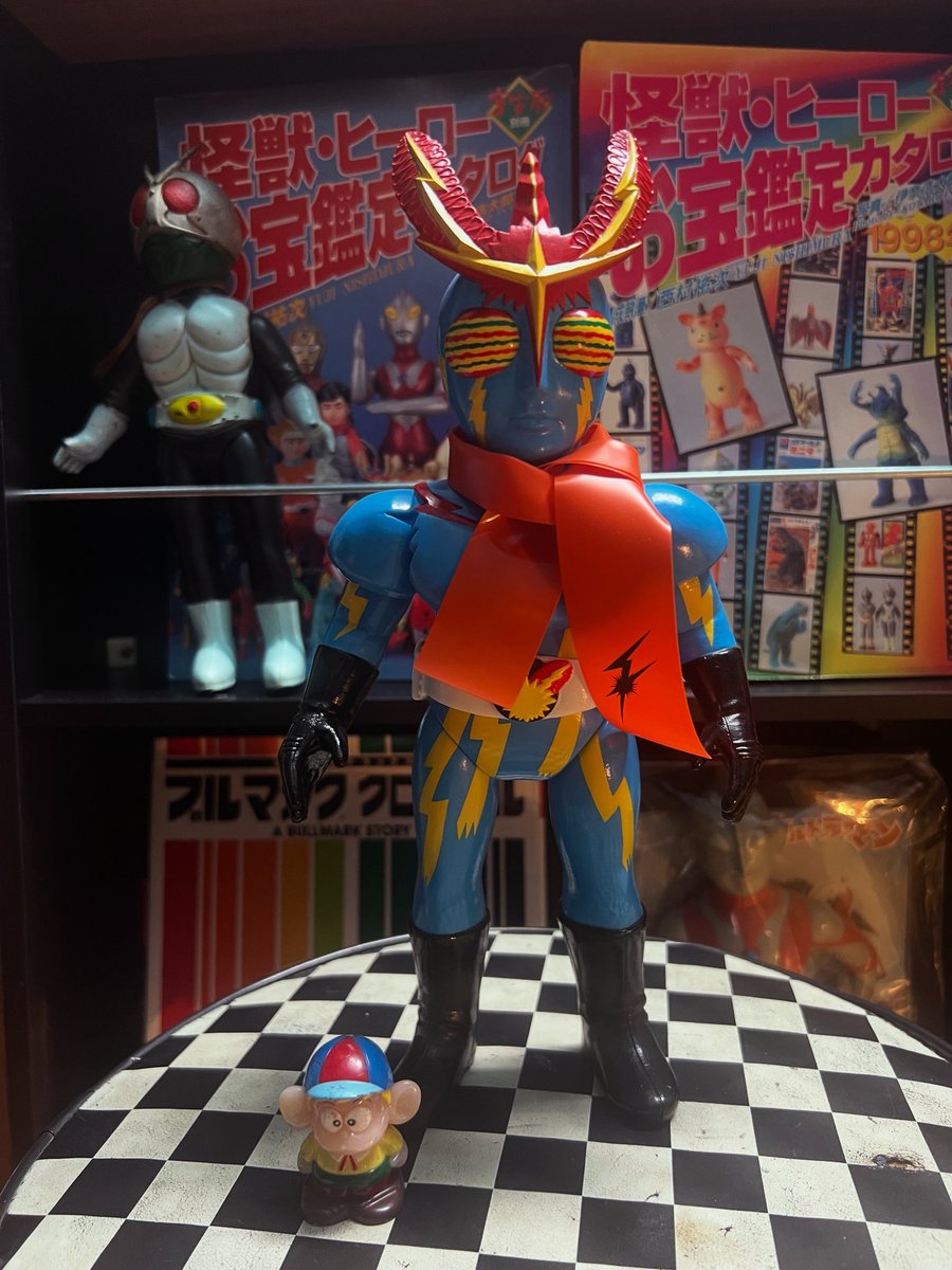 イナズマン🔥 #メディコムトイ #ソフビ #sofvi