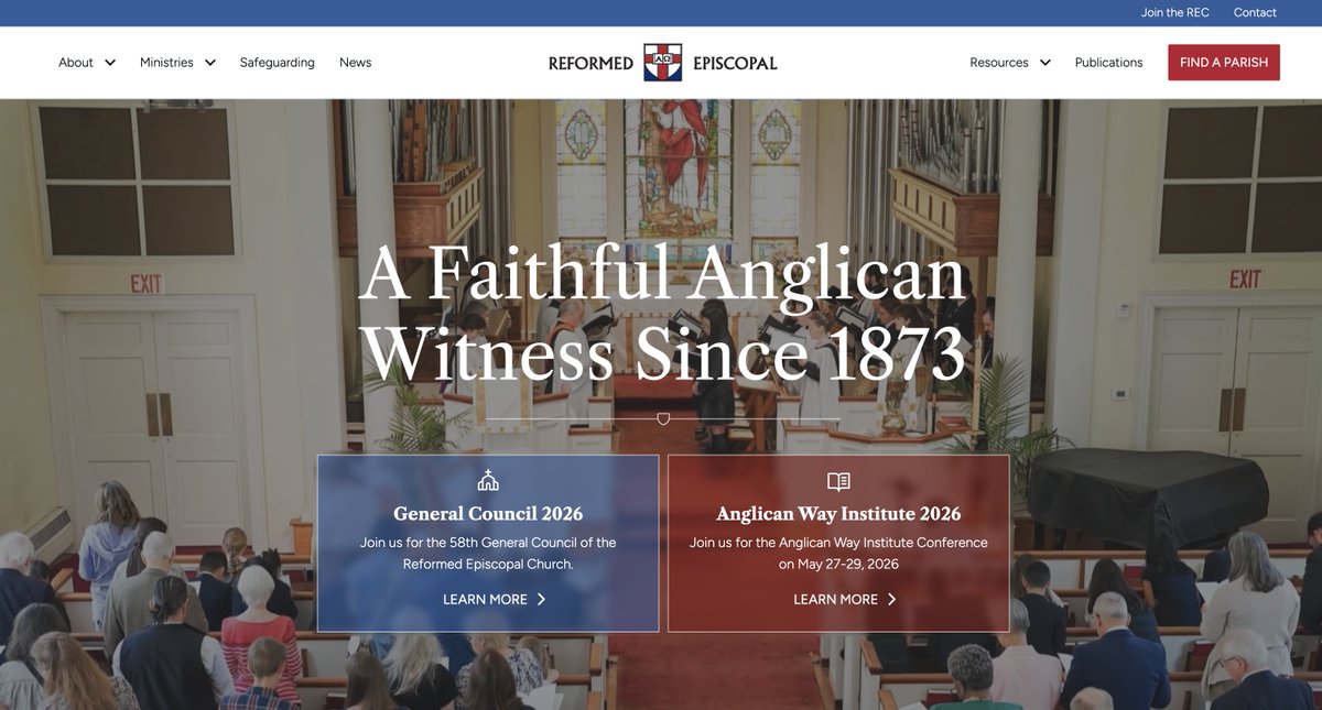 Reformed Episcopal tweet media