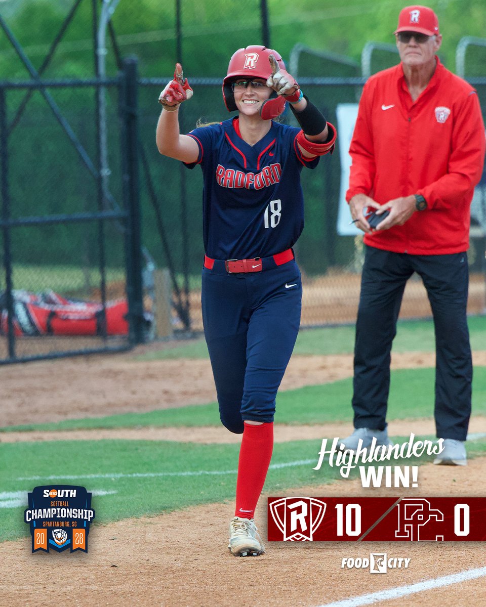 Radford Softball tweet media