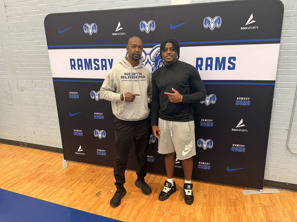 chaseholt2027's tweet photo. #AGTG I'm blessed and grateful to receive an offer from North Alabama! @DeLockett 
@RamsayFootball @CoachL__ @RonnieDjackson @5StarFBRecruits @coach_hadac @PatrickBowes32 @HallTechSports1 https://t.co/IlLR1dWBXT
