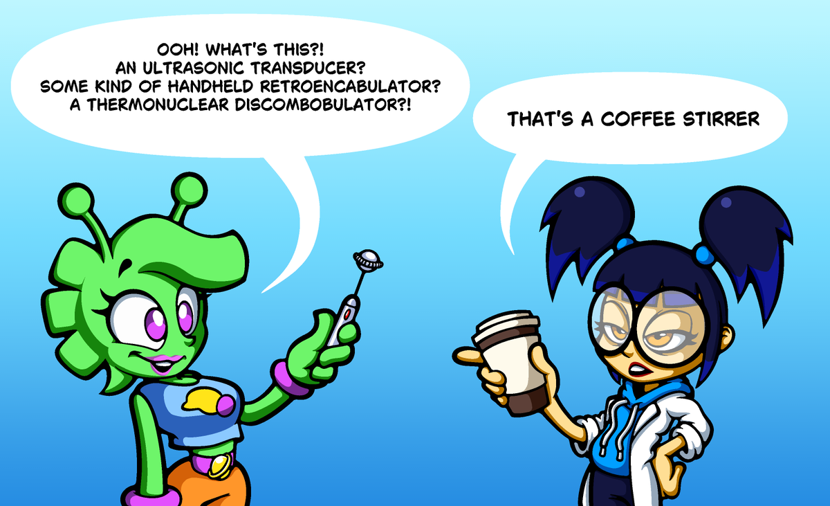 Pip9766's tweet photo. @ncartstuff's OC, Zanna is expressing interest in Nezumi's inventions.

This is part of an art trade, make sure you check out his contribution below!👇 https://t.co/icaeokpxYV