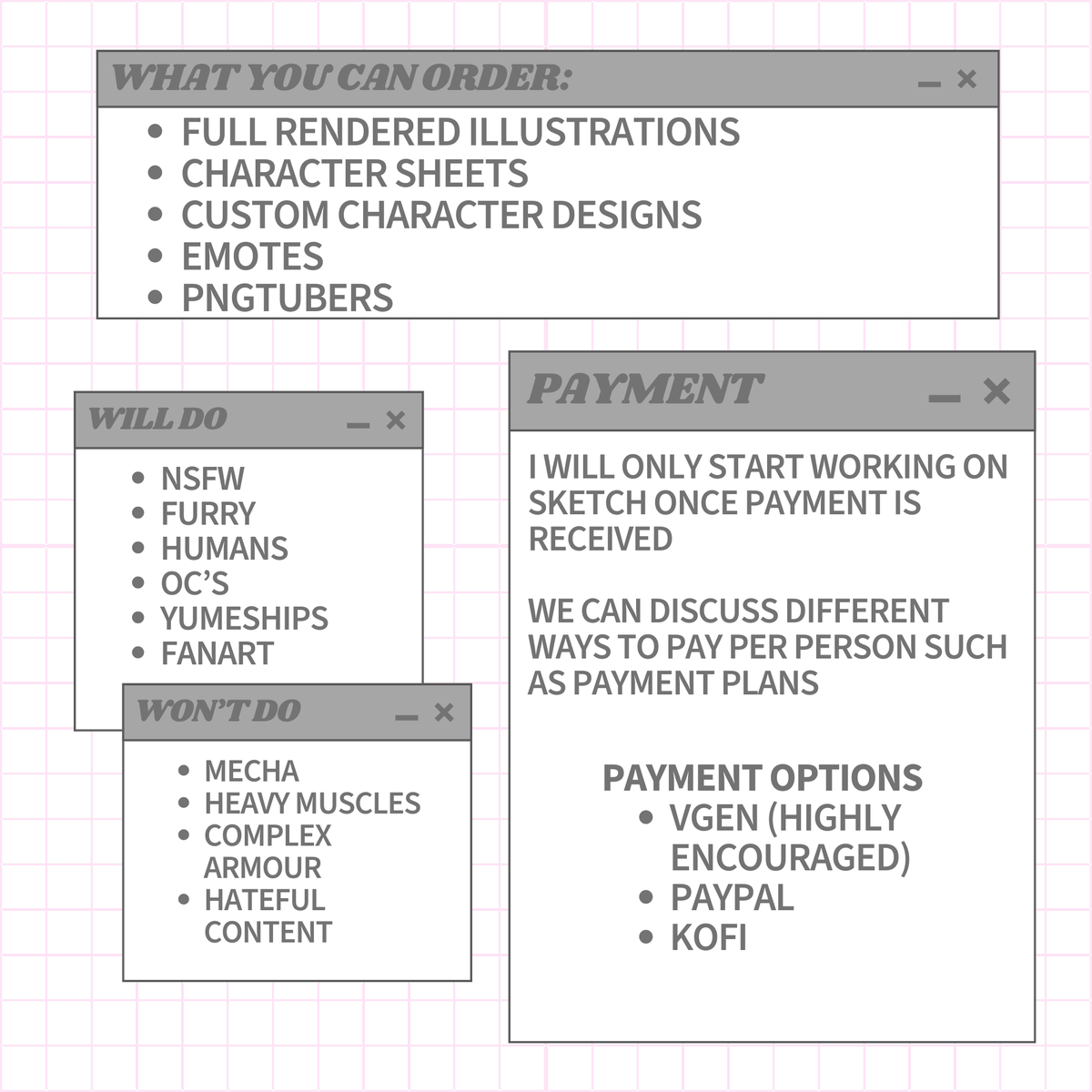 sherriehellfire's tweet photo. Hey!! My commissions are OPEN! 
If you are interested you can either DM me or commission me on #VGen #VGenComm
https://t.co/mdrNNgiin0 https://t.co/cy4BHyQtRj
