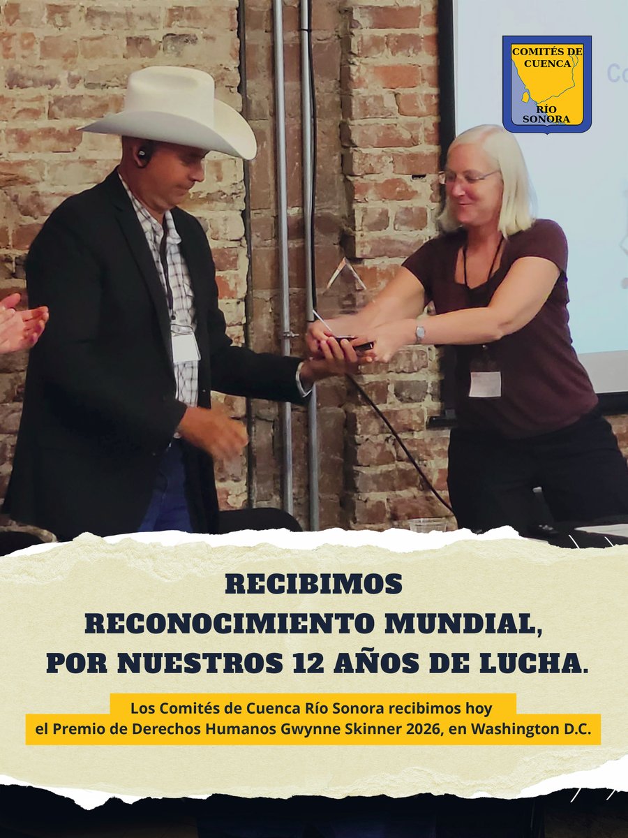 Comités de Cuenca Río Sonora tweet media