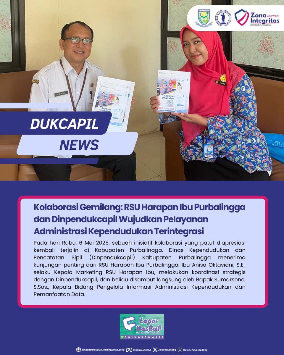 Dinpendukcapil Purbalingga tweet media