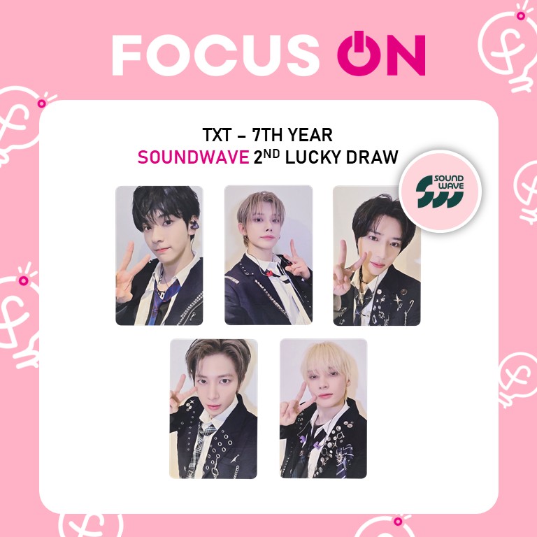 🎀 特典トレカ入荷🎀 📦 TXT 8th Mini 『7TH YEAR: 가시덤불에 잠시