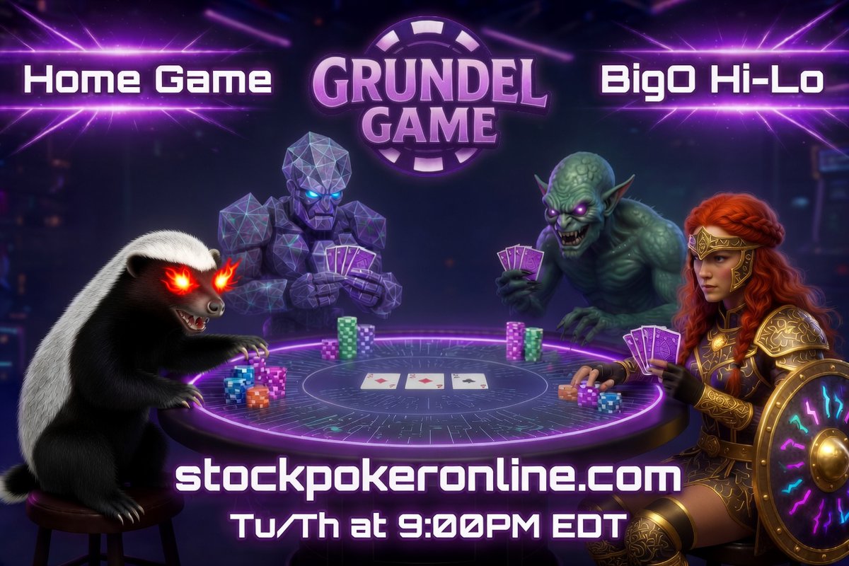 Stock Poker Online tweet media