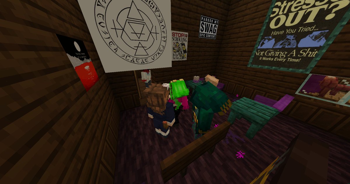 reaper_smp's tweet photo. A turbulent investigation goes wrong!
Students finally come face to face with the enemy!
Trust is fading… Professor Mekneesweak was seen running through Solis in distress. Whereabouts unknown...
#reapersmp #loresmp #smp #minecraftsmp #minecraftserver https://t.co/T4qqtRZZKz