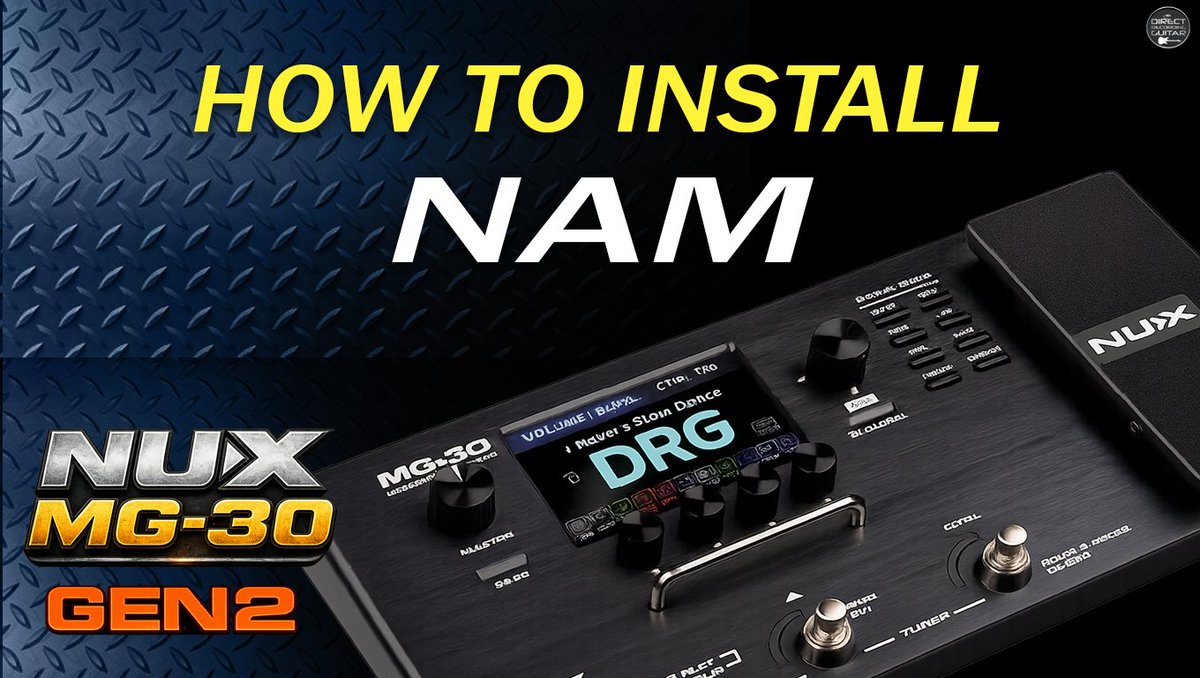 DirectRecording's tweet photo. As requested! NUX MG-30: How to Install NAM Files 📌 https://t.co/KbrffOLpa2
...
#nuxmg30 #guitar #neuralampmodeler https://t.co/GllFSeJwoj