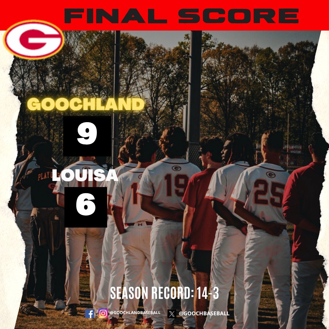 Goochland Baseball tweet media