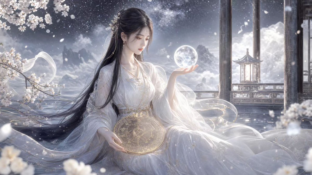 Pure White Fairy Fortune Teller