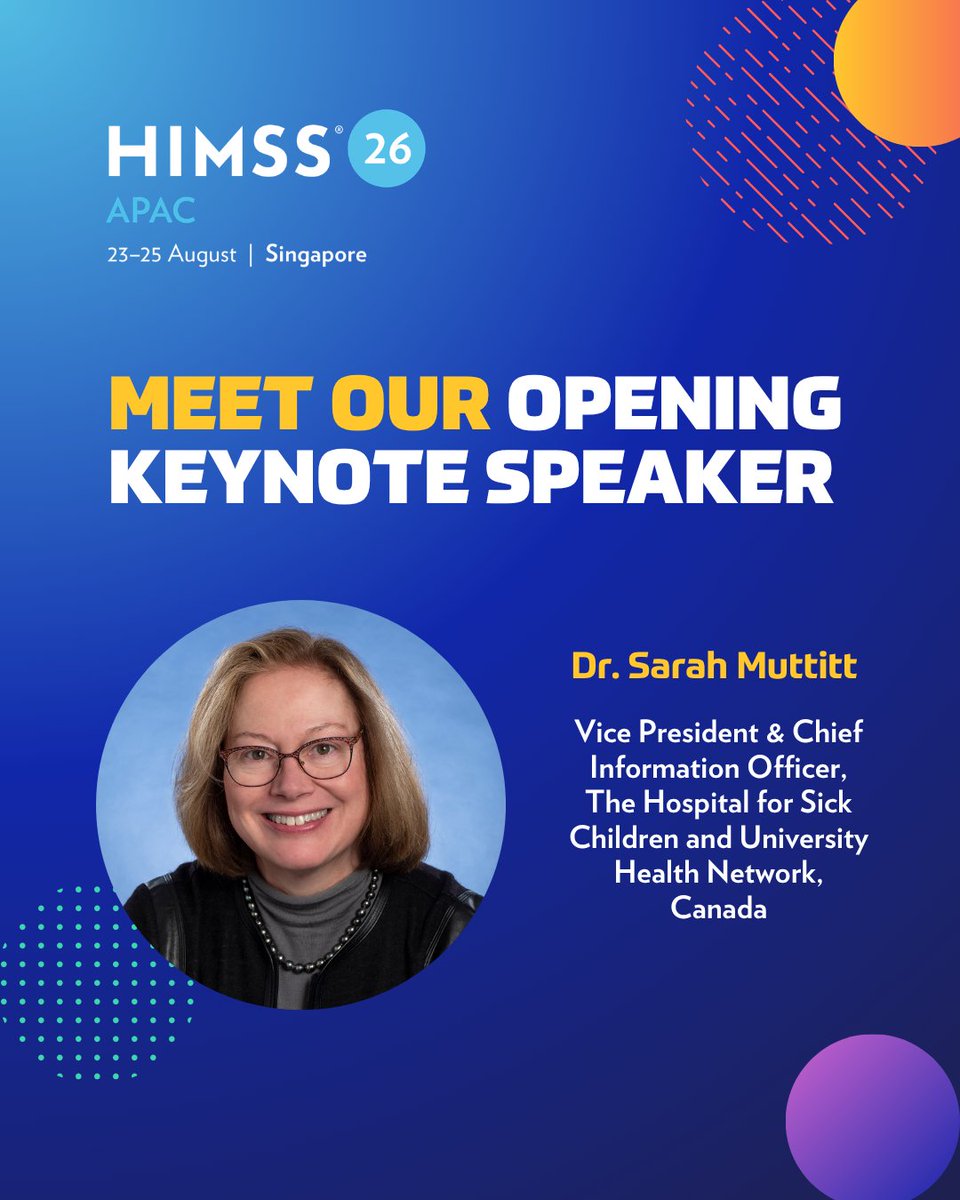 HIMSS tweet media