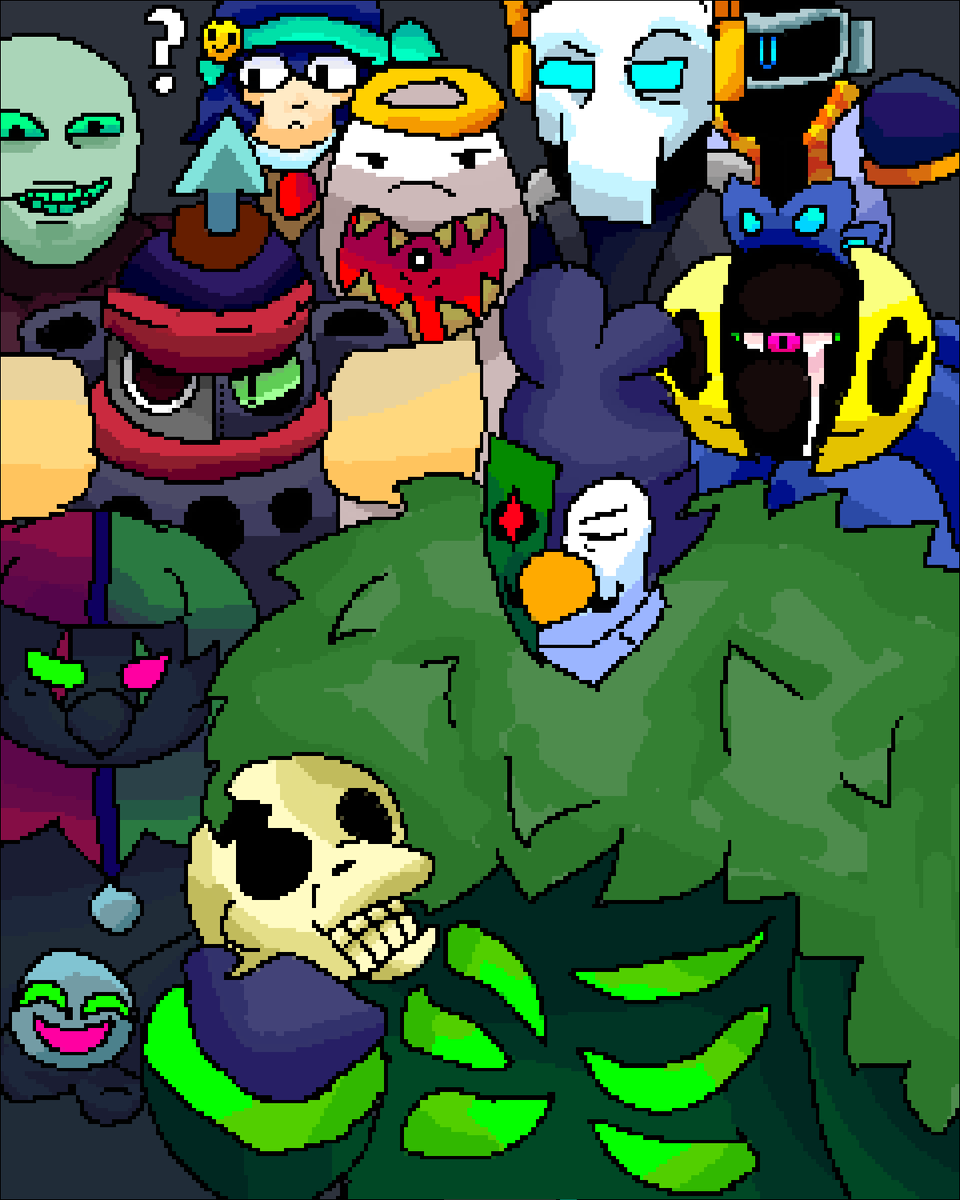soypenguinn's tweet photo. personajes del nuestro mod de Minecraft https://t.co/tGJjOX8gJ4
